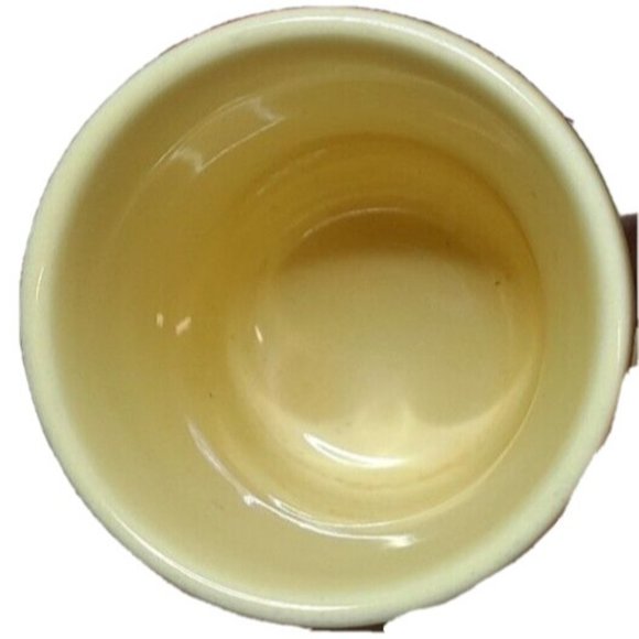 Fiesta ware 5 Oz yellow China Juice Tumbler Fiesta Yellow  by HOMER LAUGHLIN - Picture 3 of 7